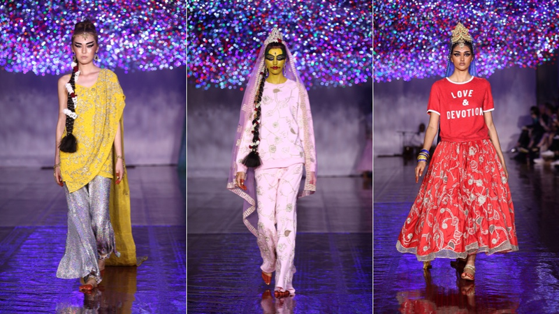 Illustration for article titled Luxuriate In Ashish's 'Bollywood Bloodbath' Runway at London Fashion Week
